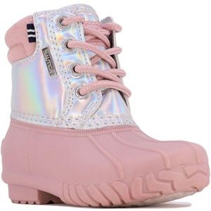 New never worn Nautica Kids Snow Rain Boots: Waterproof Duck Boot Shoes